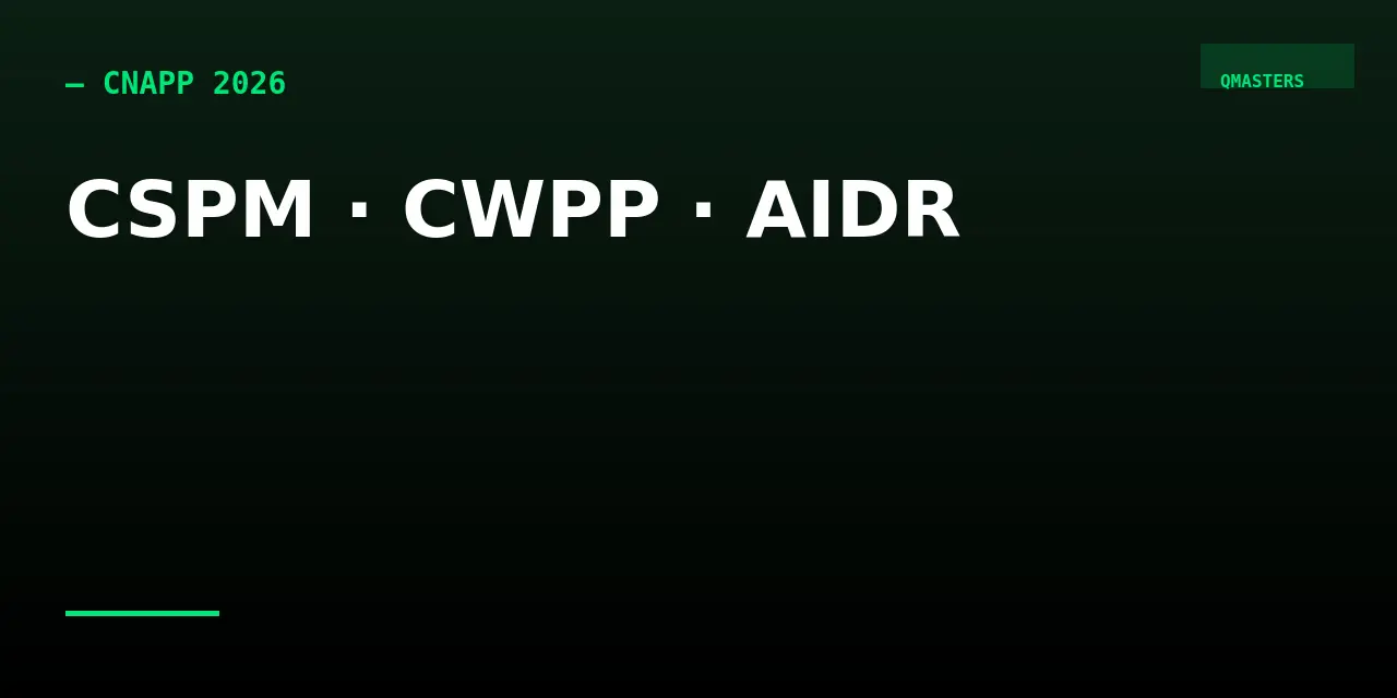 CNAPP architecture diagram showing CSPM, CWPP, CIEM, KSPM, and AIDR layers feeding a unified cloud risk graph